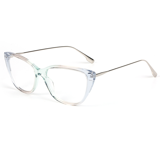 Hot Selling Brand High Quality Retro Acetate Optical Eyeglasses Frames for Women EM2911