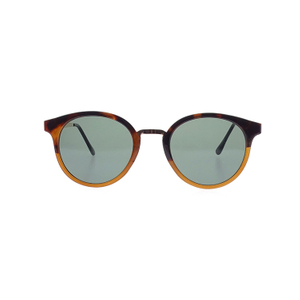 Newest Dedsign Brown Frame Black Lens Mental Tailor-make Unisex Sunglasses LS-P1174