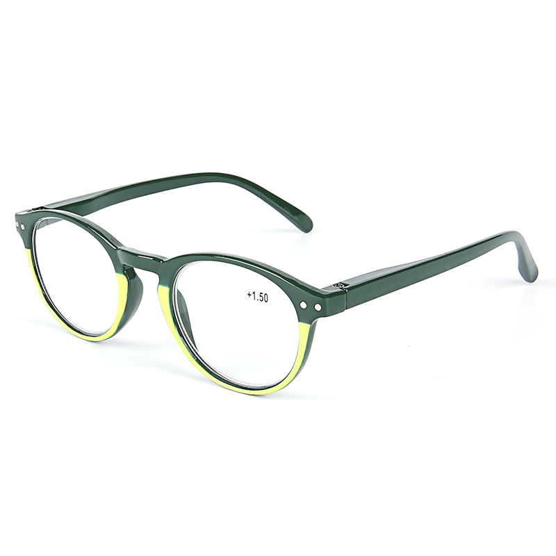 EMMA Anti Blue Light Trendy Designer Optics Chamfering Reading Glasses Men Women LR-P233