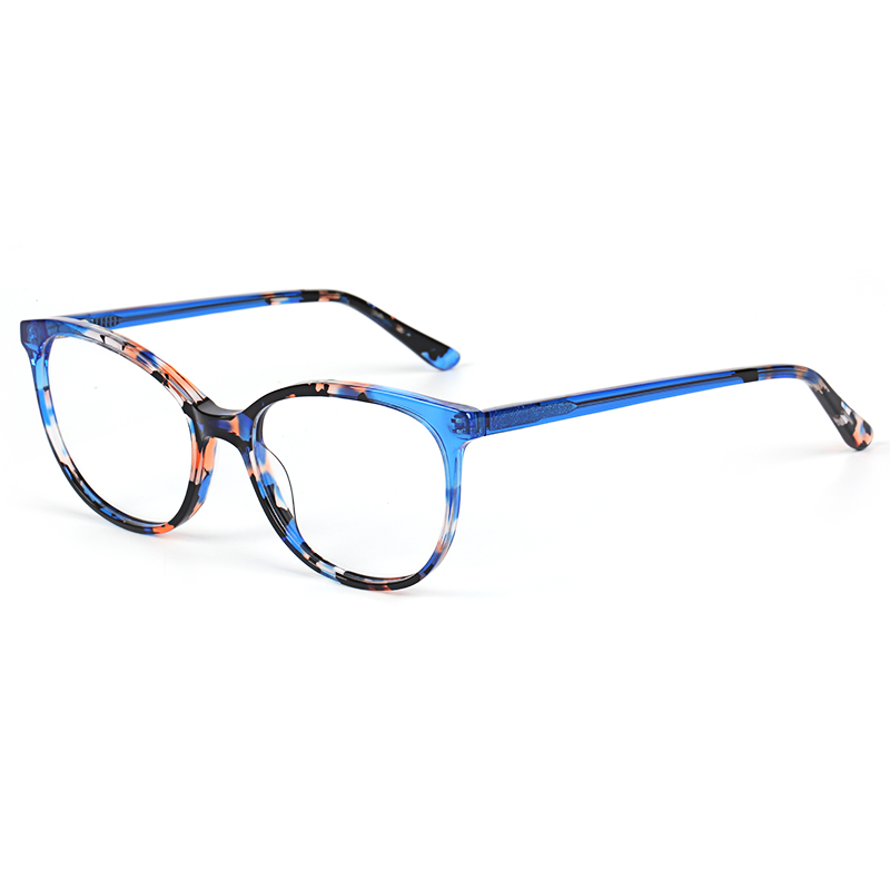  Classical Square Men Computer Spectacles Anti Blue Light Blocking Eyeglasses Acetate Optical Glasses Frame EM2910