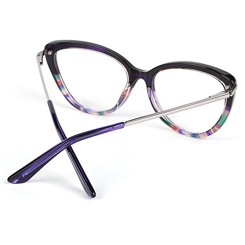  New Design Custom Logo Fashion Prescription Computer Acetate Optical Glasses Frames EM2913