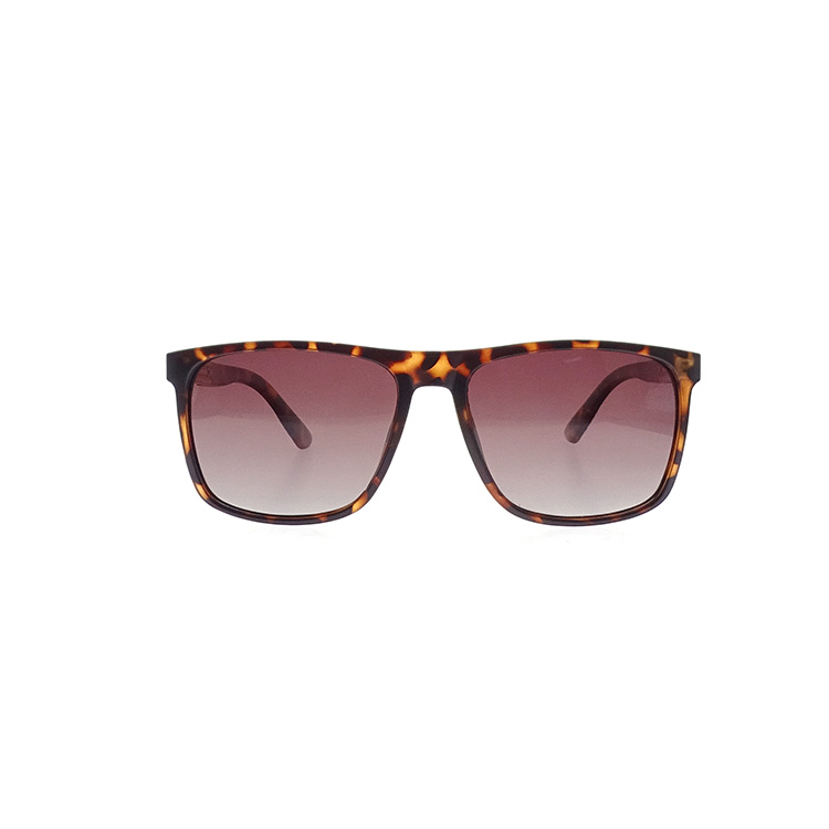 Fashion Wine Red Lens Leopard Frame Ladies Shades PC Sunglasses LS-P7090