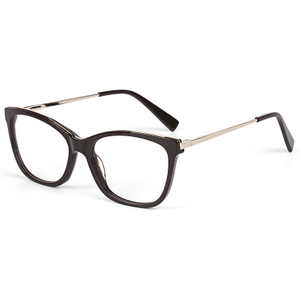 Wholesale Acetate Frame Ptica Retro Optica High Quality Eyeglass Frame for Women EM2906