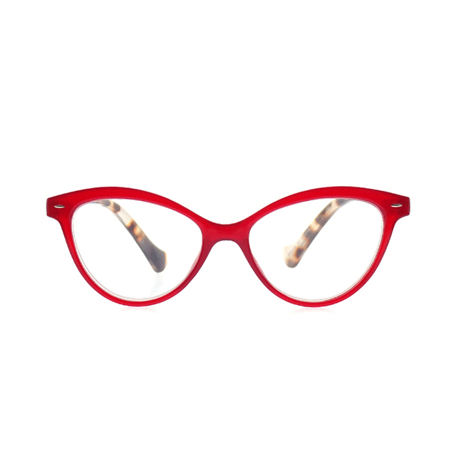Cat Eye Plastic Reading Glasses Women Fashion Eyewear LR-P4851